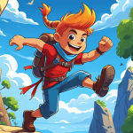 VIK The Climber: Help Vik Reach the Sky in This Fun HTML5 Climbing Game